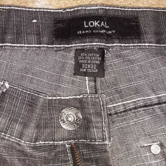 *2 for 12* Black wash mens LOKAL jeans - Picture 4 of 7